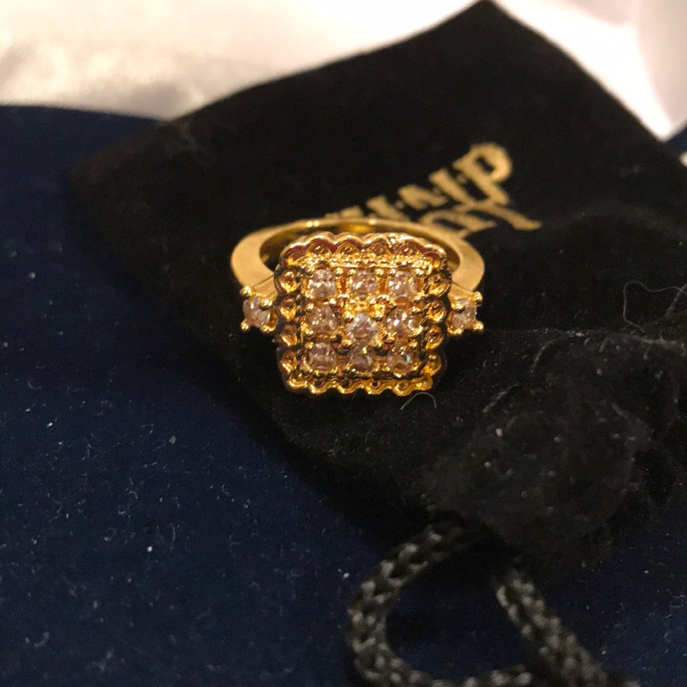 Victorian stamped ring